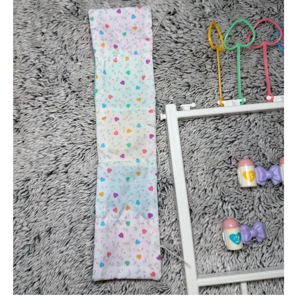Vintage 1989 Tyco Quints Playground 22 Pc Accessories Lot Replacement Parts